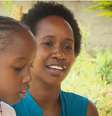 Faith Wambua estava no centro comercial com a filha de 9 anos, Sy  Foto: BBC News Brasil