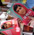 Autobiografia de Malala lançada nesta terça-feira  Foto: AFP