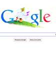 <p>Dia das Crianças é celebrado pelo Google em sua página inicial</p>  Foto: Reprodução