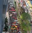 <p>Manifestantes percorreram a avenida Faria Lima nesta terça-feira</p>  Foto: João Geraldo / vc repórter
