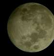 Eclipse penumbral da Lua foi observado da cidade de Paulista, em Pernambuco  Foto: Léo Melo / vc repórter
