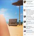 Perfil de Isis Valverde foi alvo dos fãs de Grazi Massafera, que criticaram suposto romance entre Isis e Cauã  Foto: Instagram / Reprodução