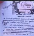 Palavra gasolina grafada com "Z"  em uma das questões do Enem causou alvoroço nas redes socias  Foto: Instagram / Reprodução