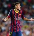 <p>Neymar vive grande momento na Espanha, mas vê o Santos, sua ex-equipe, com dificuldades desde a sua saída para o Barcelona</p>  Foto: Getty Images 