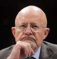 <p>O diretor da Inteligência Nacional dos Estados Unidos, James Clapper, participa de audiência no Congresso</p>  Foto: AFP