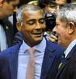 Romário postou foto do encontro com Lula na Câmara  Foto: Instagram / Reprodução