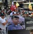 <p>Moradores da Rocinha fizeram vários protestos por causa do desaparecimento de Amarildo</p>  Foto: Jornal do Brasil