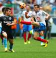 <p>Vargas faz as suas últimas partidas pelo Grêmio; atacante foi o destaque da seleção chilena em amistoso na terça contra o Brasil</p>  Foto: Lucas Uebel/Grêmio / Divulgação