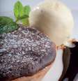 <p>Torta suflê de chocolate</p>  Foto: Divulgação
