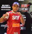 <p>Brasileiro evitou pergunta a respeito de possível resultado da luta contra Dan Henderson: ''minha luta é vitória''</p>  Foto: MEI João Paulo Bezerra Di Medeiros - Especial para o Terra