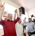 O ex-presidente Lula votou neste domingo nas eleições internas do PT  Foto: Ricardo Matsukawa / Terra