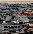 <p>Porto de Manaus</p>  Foto: Wagner Fontoura/Flickr