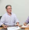 O prefeito Edgar Bueno (esq.) e o vice, Maurício Querino Theodoro, tiveram os mandatos cassados pelo TRE  Foto: Prefeitura de Cascavel / Divulgação