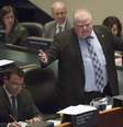 Rob Ford foi à Câmara dos Vereadores de Toronto para se defender  Foto: AP