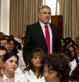 <p>Ministro da Sa&uacute;de, Alexandre Padilha, participou de aula inaugural com m&eacute;dicos cubanos em S&atilde;o Paulo</p>  Foto: Bruno Santos / Terra