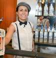 <p>Jéssica Sanchez, do Meza Bar, venceu a competição com o drinque Nouvelle Vague, inspirado no movimento artístico do cinema francês</p>  Foto: Divulgação