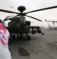 <p>Boeing AH-64D Apache, dez unidades do helic&oacute;ptero teriam sido entregues ao governo eg&iacute;pcio</p>  Foto: AFP