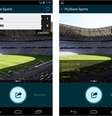 Aplicativo permite adicionar em fotos templates com resultados de jogos atualizados em tempo real  Foto: Reprodução