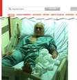Imagens mostram momento em que José Genoino é submetido a eletrocardiograma  Foto: Diário do Poder / Reprodução