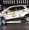 Ford EcoSport é o 1ª carro nacional a ganhar 5 estrelas, após mudanças feitas pela fabricante  Foto: Divulgação