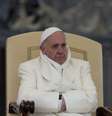 <p>O papa Francisco foi escolhido o personagem do ano para a Advocate</p>  Foto: AP