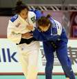 Mariana Barros acabou derrotada por Joung Da-Woon na disputa pelo bronze  Foto: AFP
