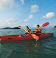 <p>Sibu tem águas tranquilas que permitem a prática de atividades como caiaque</p>  Foto: Tourism Malaysia Images / Divulgação