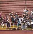 <p>A torcida os Fanáticos já foi aliada das torcidas do Flamengo, enquanto a Força Jovem teve amizade com a torcida do Coritiba.</p>  Foto: Giuliano Gomes / Gazeta Press