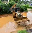 <p>As chuvas deixaram diversas cidades em estado de alerta </p>  Foto: Daniel Ramalho / Terra