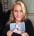 <p>Cameron Diaz comemorou o lançamento do seu novo livro com uma foto no Instagram, sem maquiagem</p>  Foto: Instagram / Reprodução