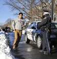 Polícia isola o campus da universidade de Harvard, em Cambridge  Foto: AP