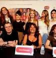 Sophia Abrahão, Malu Rodrigues, Bella Camero e Clara Tiezzi apresentaram, ao lado do diretor Daniel Filho e a co-diretora Cris TAmato, o filme 'Confissões de Adolescente', em coletiva em São àulo. A produção entra em cartaz em 10 de janeiro  Foto: Leo Franco / AgNews