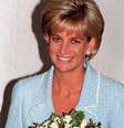 Diana em imagem de 1997, meses antes de morrer  Foto: AFP