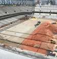 Com obras atrasadas, Atlético-PR não terá seu estádio pronto no prazo esperado  Foto: CAP S/A / Divulgação