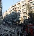 <p>Imagem de arquivo mostra cena de outro bombardeio &agrave; cidade de Aleppo</p>  Foto: AFP