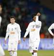 Jogadores do Atlético-MG lamentam derrota para o Raja Casablanca; equipe brasileira foi eliminada na semifinal do Mundial de Clubes  Foto: AP