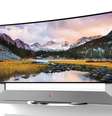 TV da LG é a primeira da marca com tela de 105 polegadas curva e Ultra HD  Foto: Divulgação