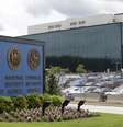 Campus da inteligência americana em Fort Meade, onde fica a Agência Nacional de Segurança (imagem de arquivo)  Foto: AP