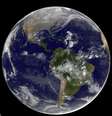 <p>Imagem de sat&eacute;lite mostra o continente americano em dezembro de 2013</p>  Foto: Nasa / Divulgação