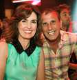 <p>Fátima Bernardes e Eri Johnson na plateia do programa The Voice Brasil</p>  Foto: Rede Globo / Divulgação