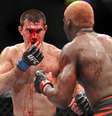 Bobby Voelker teve o rosto castigado em derrota para William Patolino no UFC 168  Foto: AP