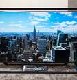 <p>Difícil será encontrar uma sala onde caiba a TV</p>  Foto: Reprodução