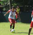 Jadson participa de treino sob sol e calor  Foto: Rubens Chiri/São Paulo FC / Divulgação