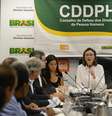 <p>A ministra dos Direitos Humanos, Maria do Rosário, na reunião extraordinária do Conselho de Defesa dos Direitos da Pessoa Humana</p>  Foto: Fabio Rodrigues Pozzebom / Agência Brasil