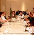 <p>Reunião entre a governadora do Estado, Roseana Sarney, e o ministro da Justiça, José Eduardo Cardozo</p>  Foto: Geraldo Furtado / Governo do Maranhão / Divulgação
