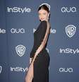 <p>Miranda Keer escolheu um vestido Pucci</p>  Foto: Getty Images 
