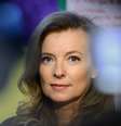 Valérie Trierweiler, mulher do presidente francês, François Hollande  Foto: AP