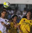 Kashiwa Reysol se despediu da Copa São Paulo debaixo de muita chuva na Vila  Foto: Agência Lance