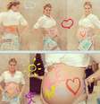<p>A apresentadora est&aacute; gr&aacute;vida de 8 meses</p>  Foto: Reprodução/Instagram