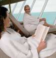 Splendour of the Seas - O spa do navio da Royal Caribbean International no Brasil é o Vitality Spa, que oferece uma grande diversidade de tratamentos. Ele apresenta desde opções para o rosto, esfoliações corporais, massagens, acupuntura, relaxamento, até serviços exclusivos para homens e jovens  Foto: Royal Caribbean International/Divulgação